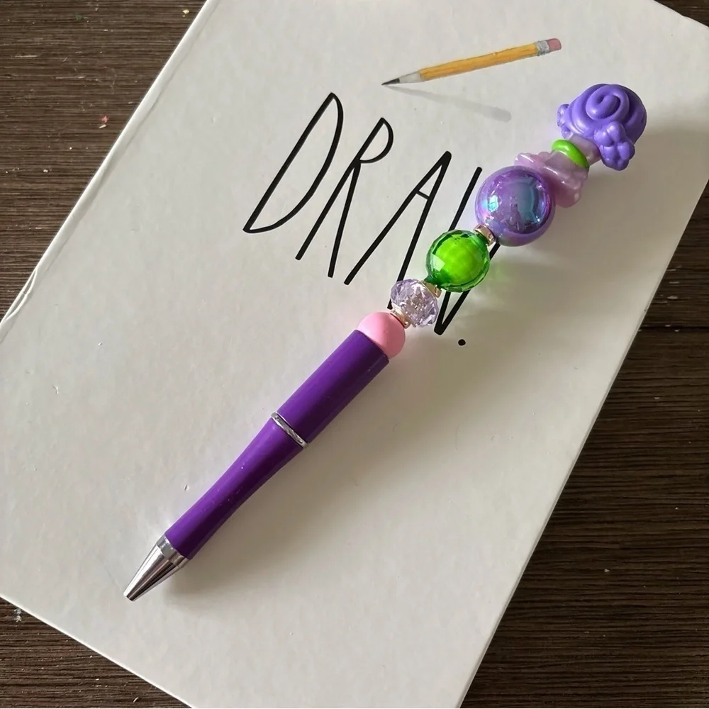 Disney Doorables: Monsters INC.: Celia handmade beaded pen